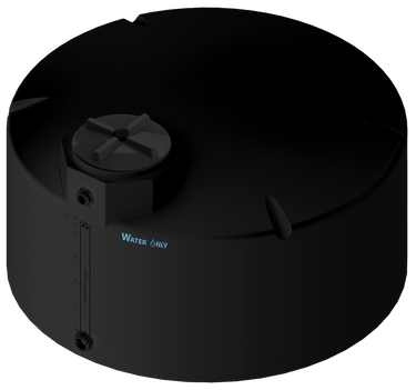 550 Gal ProChem® Potable Water Tank w/Bulkhead Fittings - Twist Lid 16